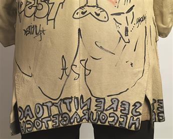 JEAN-MICHEL BASQUIAT, STEPHEN SPROUSE AND OTHERS Graffiti Jacket.